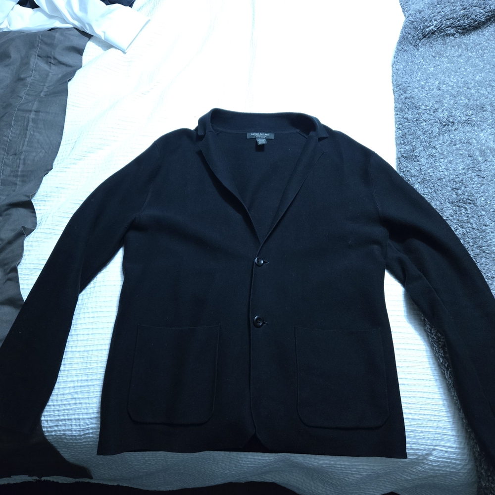Banana Republic Classic Black Cardigan